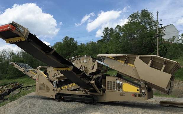 2025 Astec GT165DF Track, 2-Deck Screener