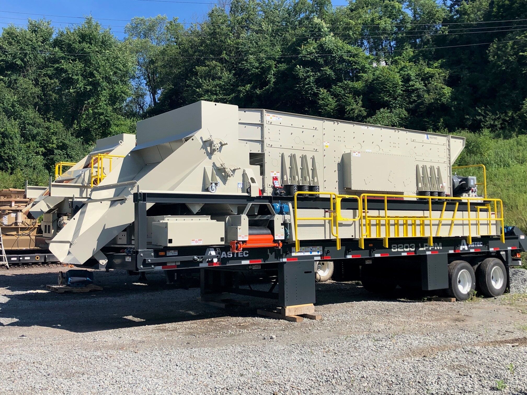 Astec 8203LPPM Portable Screening Plant