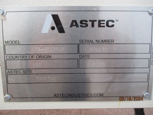 2024 Astec Series 33-36136LP SuperStacker Telescoping Conveyor - Image 6